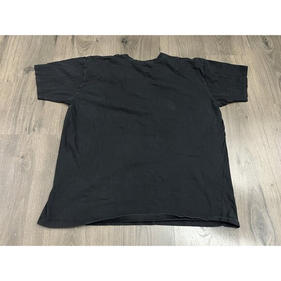 Liquid Blue Flying Skulls 2008 Mens XL Black Skull Guitar Skeleton Y2k Metal - Picture 9 of 9